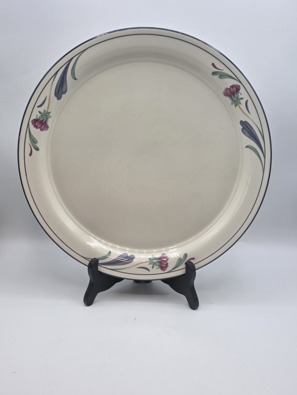 Lenox Poppies on Blue 12" Chop Plate
